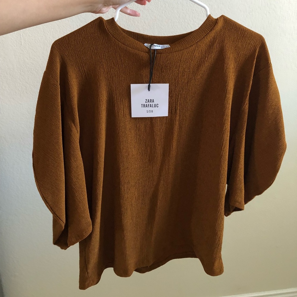 Mustard Zara Top